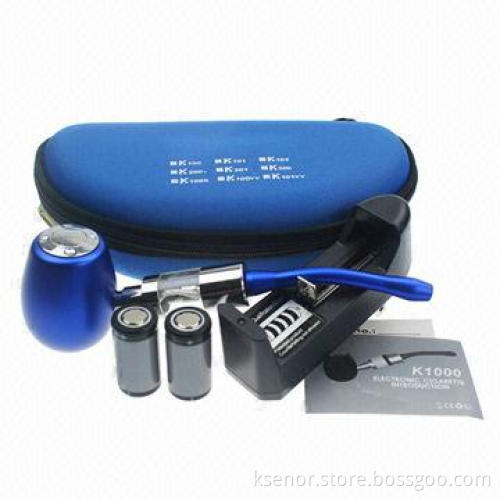 Mechanical E-pipe K1000/Electronic Cigarette, 3.7V In/Output Voltage, Hold on 18350 Battery 900mAh